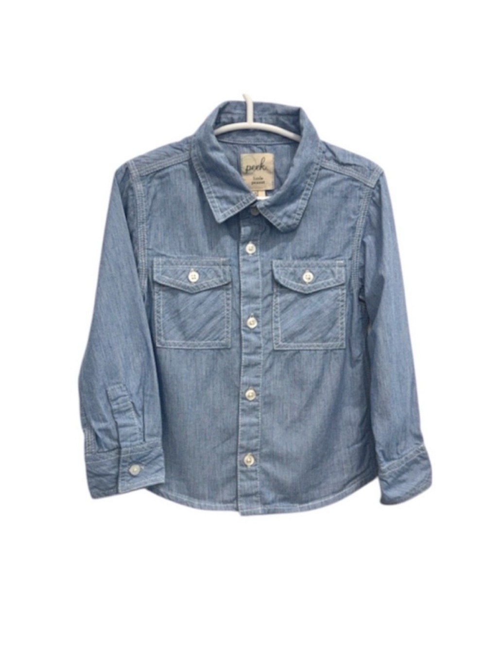 Peek Button Down Dress Shirt
